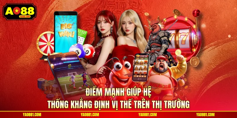 Điểm mạnh giúp hệ thống khẳng định vị thế trên thị trường
